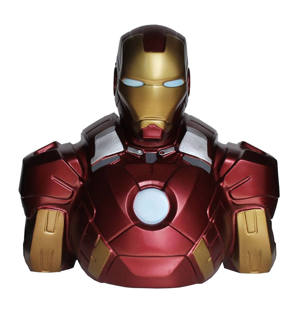 MARVEL - Money Box Blister Box - Iron Man Bust 20 cm