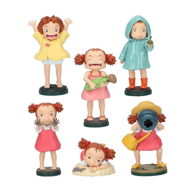 [PREORDER] My Neighbor Totoro Mini Figures Mystery Box Pose Collection Mei Assortment (6)