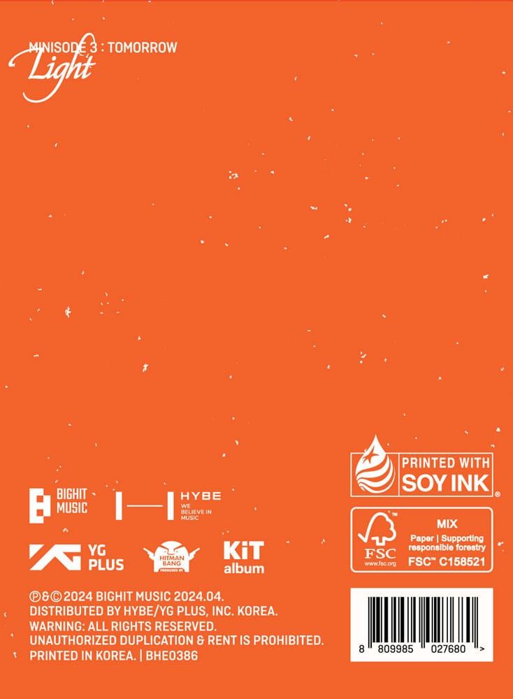 [PREORDER] Tomorrow X Together - Minisode 3: Tomorrow KiT Album Premium