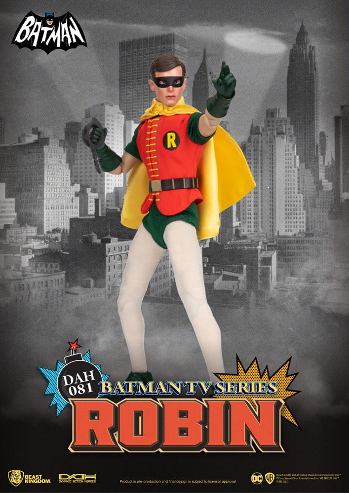 [PREORDER] DC Comics Dynamic 8ction Heroes Action Figure 1/9 Batman TV Series Robin 24 cm