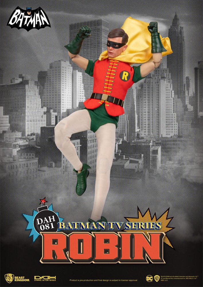 [PREORDER] DC Comics Dynamic 8ction Heroes Action Figure 1/9 Batman TV Series Robin 24 cm