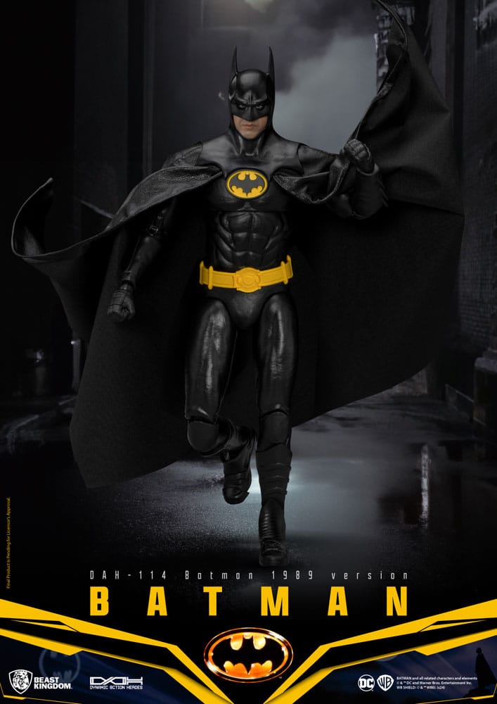 [PREORDER] DC Comics Dynamic 8ction Heroes Action Figure 1/9 Batman 1989 Ver. 21 cm