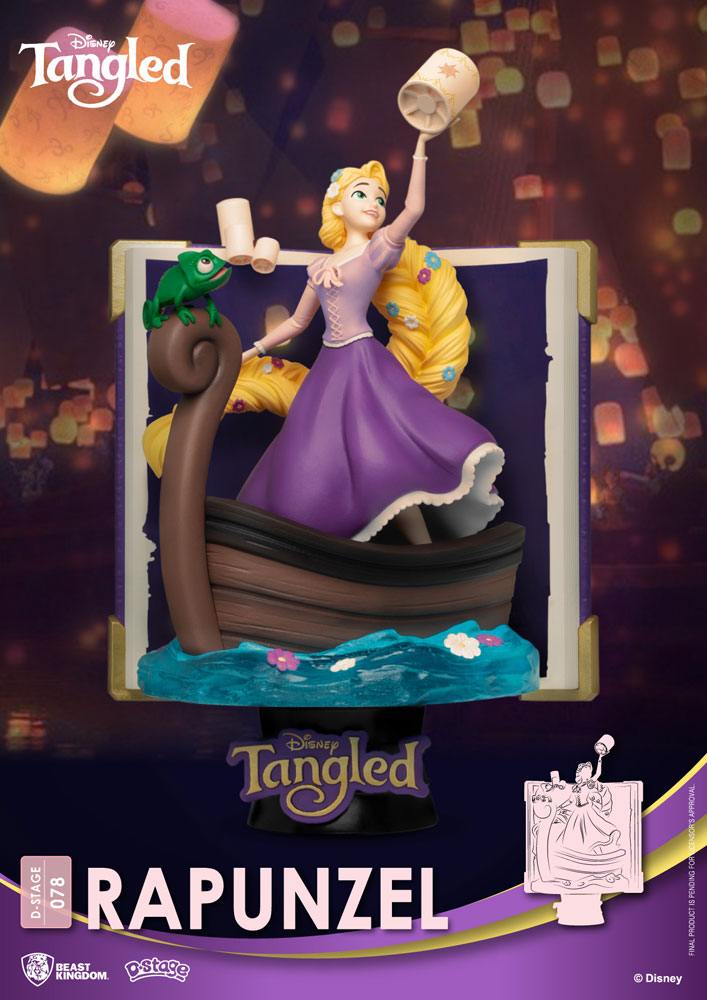 [PREORDER] Disney Story Book Series D-Stage PVC Diorama Rapunzel 15 cm