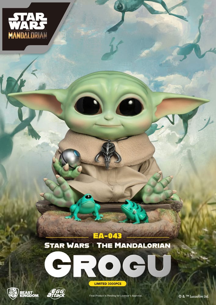 [PREORDER] Star Wars: The Mandalorian Egg Attack Statue Grogu 18 cm