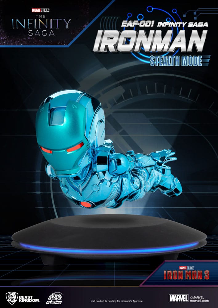 [PREORDER] Marvel Egg Attack Floating Figure The Infinity Saga Ironman Stealth Mode 16 cm
