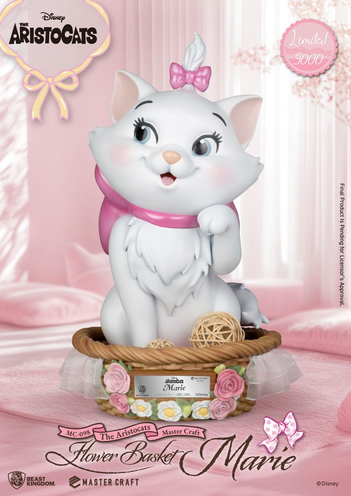 [PREORDER] THE ARISTOCATS - Flower Basket Marie - Statue Master Craft 32.9cm