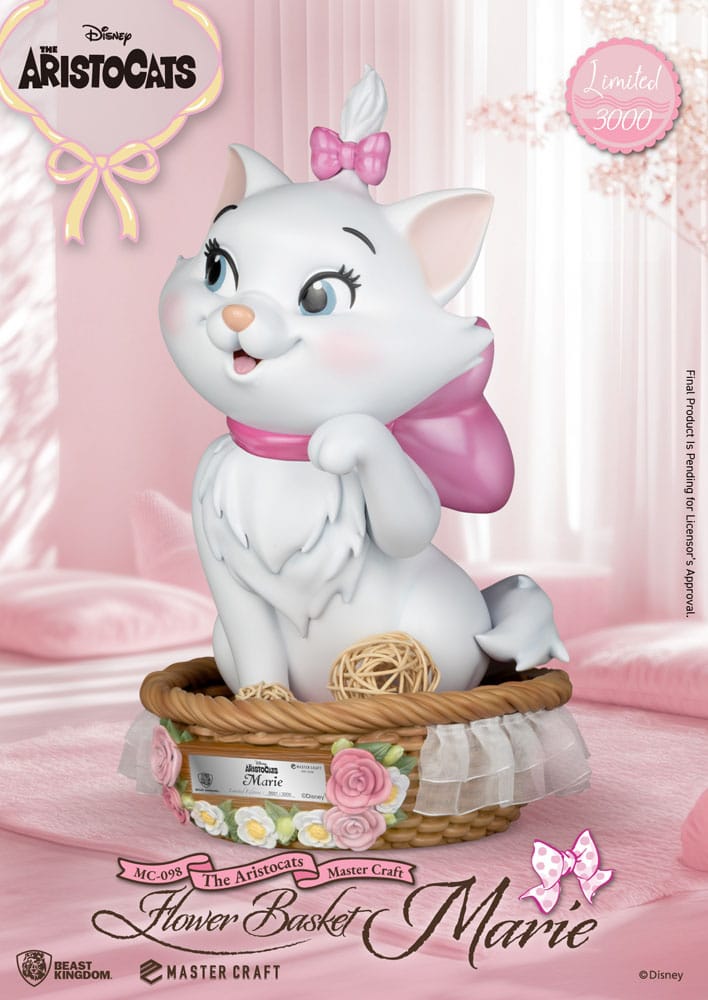 [PREORDER] THE ARISTOCATS - Flower Basket Marie - Statue Master Craft 32.9cm