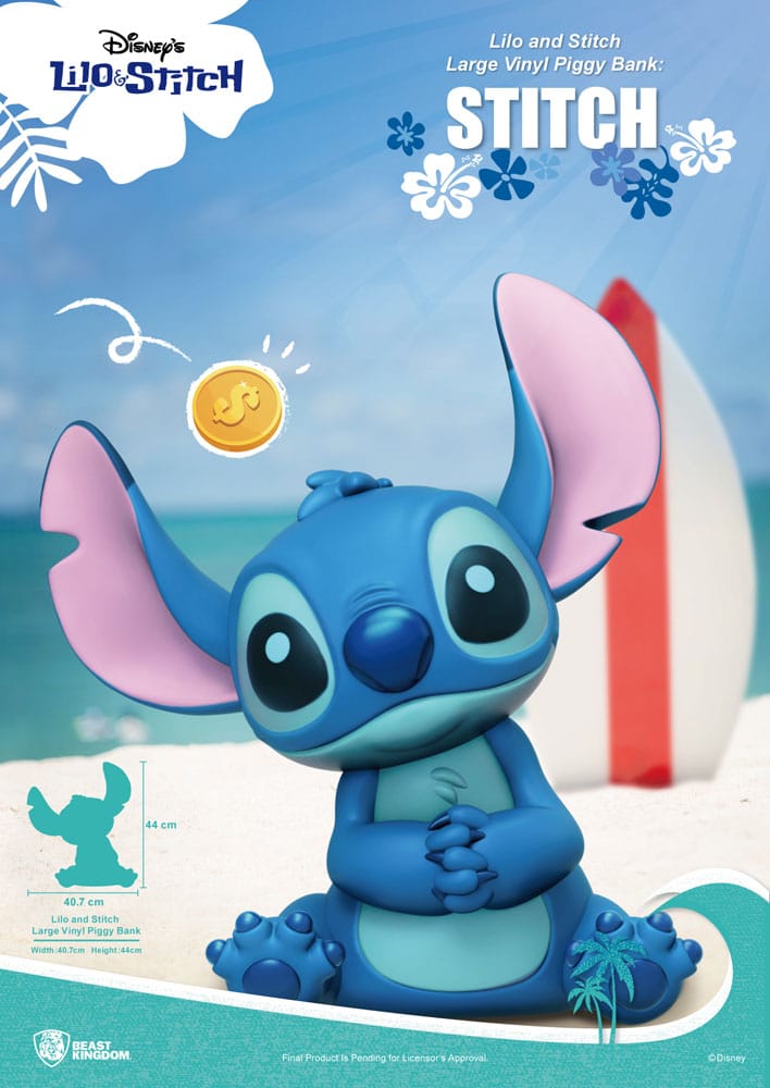 LILO & STITCH - Stitch - Piggy Bank 40cm