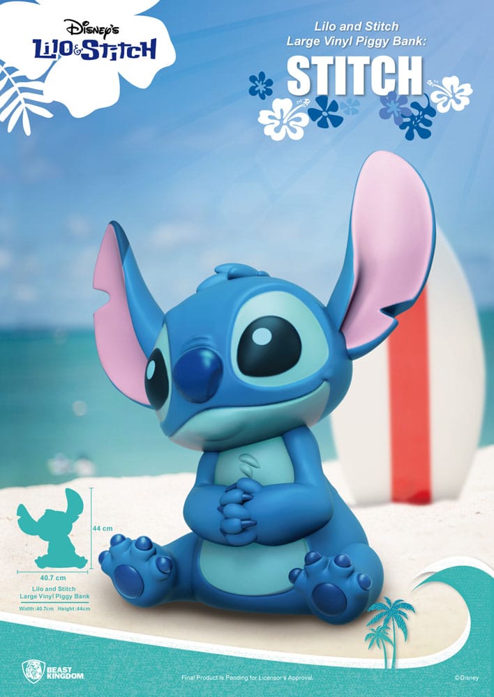 LILO & STITCH - Stitch - Piggy Bank 40cm