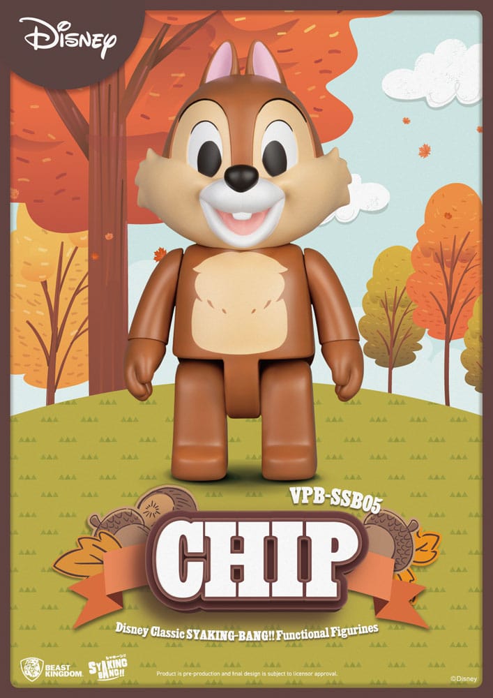 [PREORDER] Disney: Classic Chip 'n' Dale Syaking Bang PVC Figur Chip 33 cm