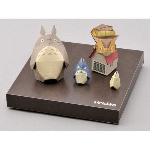 MY NEIGHBOR TOTORO - Totoro in front of the house - Origami Set
