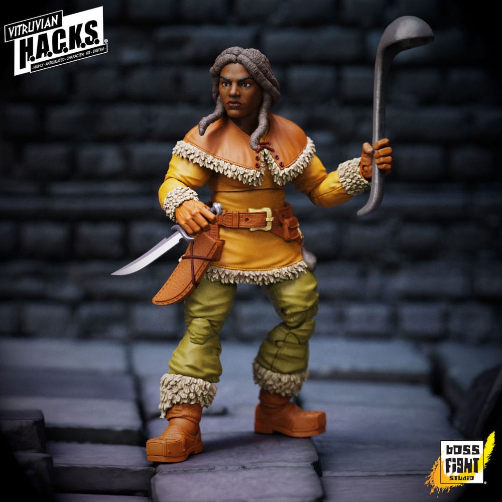 [PREORDER] Vitruvian H.A.C.K.S. Action Figure Dwarf Tavern Keeper Madame Ruskin