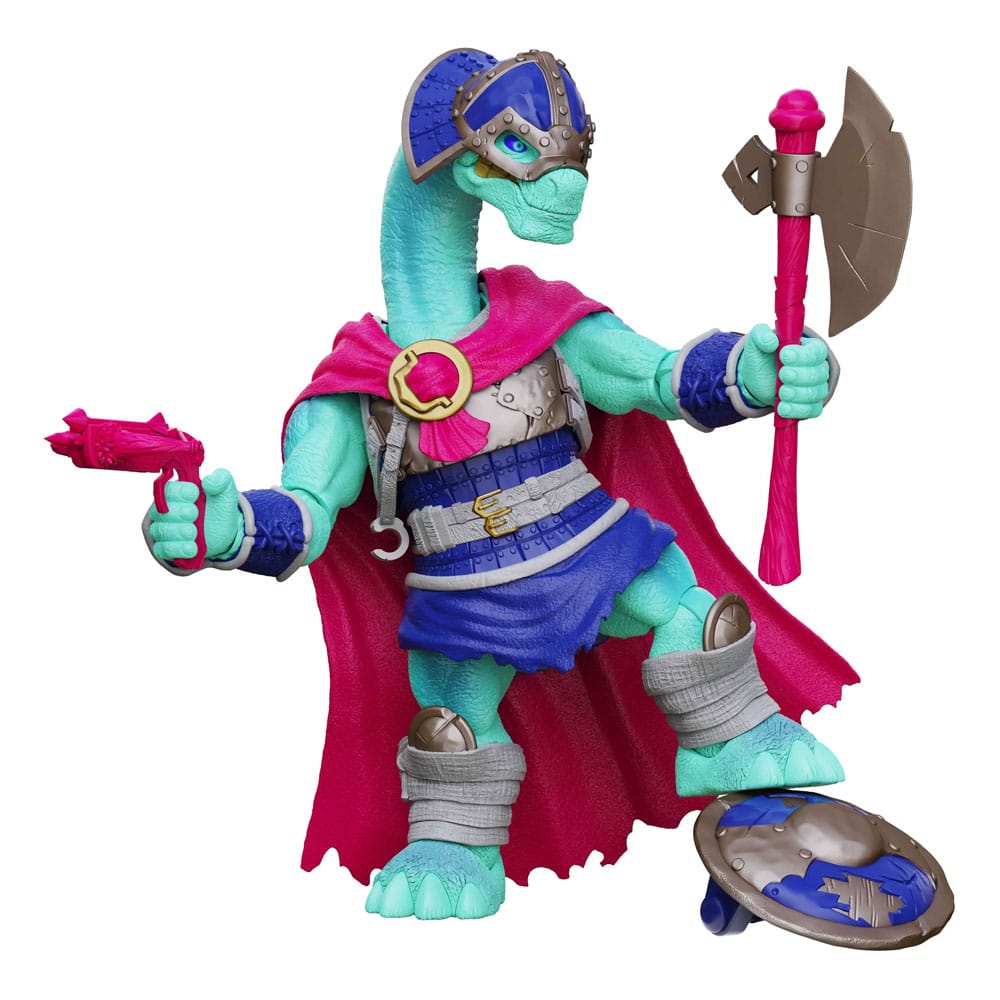 [PREORDER] Saurozoic Warriors Rock Action Figure Kolig Shipbreaker Brontosaurus (Viking) 15 cm