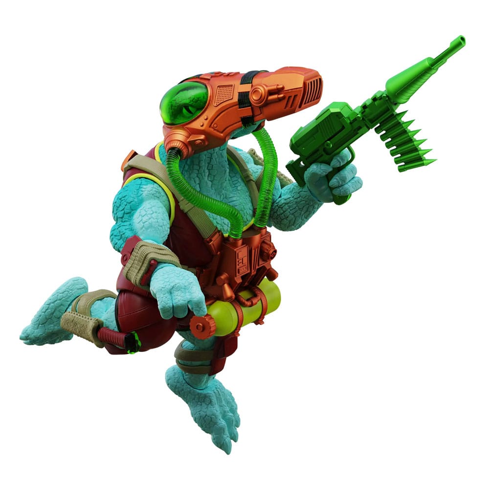 [PREORDER] Saurozoic Warriors Rock Action Figure Javvik Mosa Mosasaurus (Underwater Assault) 15 cm