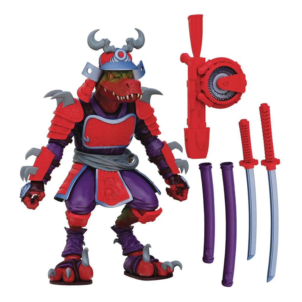 [PREORDER] Saurozoic Warriors Rock Action Figure Sokudo Legion Raptor (Samurai) 15 cm