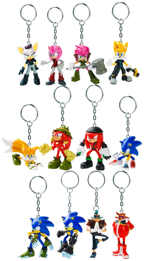 [PREORDER] Sonic Prime Keychain 7 cm Display (12)