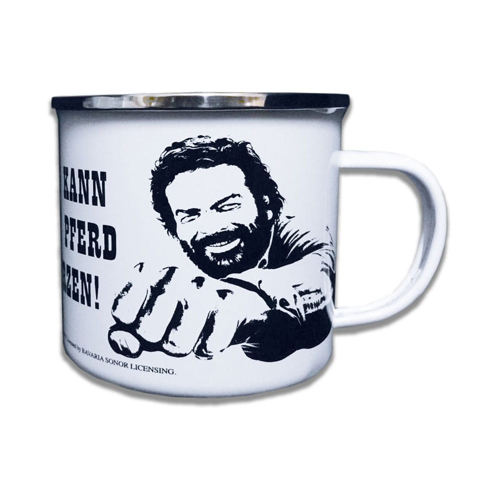 [PREORDER] Bud Spencer Enamel Mug Pferd Faust