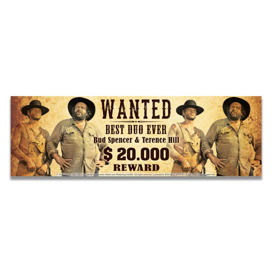 [PREORDER] Bud Spencer & Terence Hill Enamel Mug Wanted