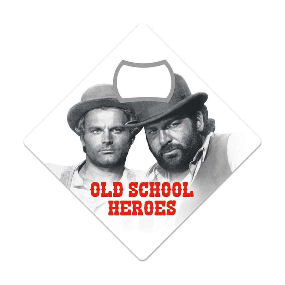 [PREORDER] Bud Spencer & Terence Hill Bottle Opener Fridge Magnet Old School Heroes
