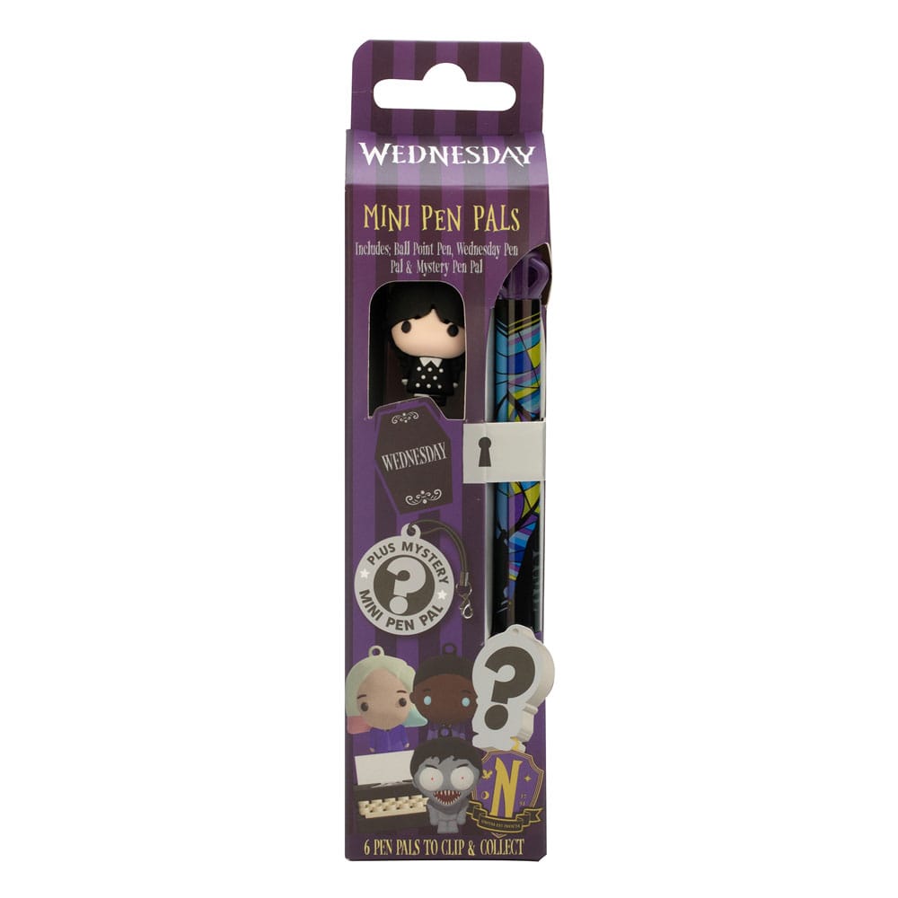 [PREORDER] Wednesday Mini Pen Pal Pen & Pen Dangler Set
