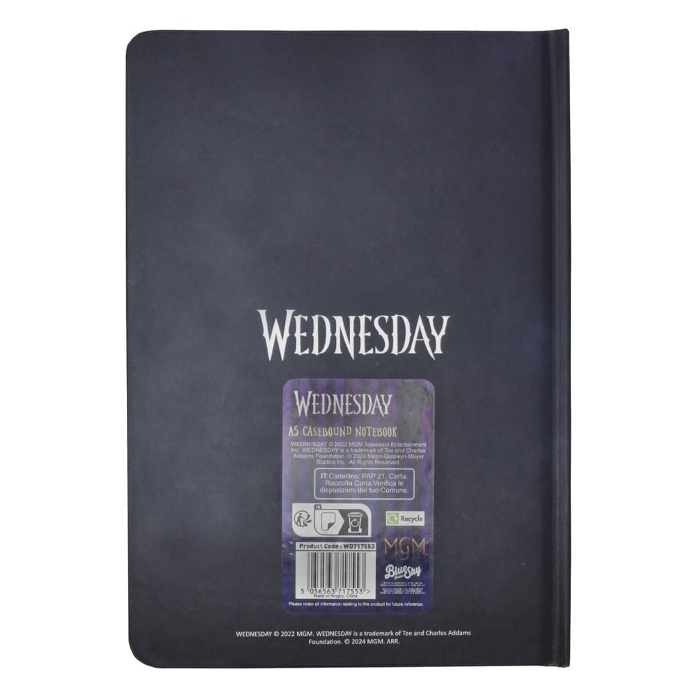 [PREORDER] Wednesday A5 Notebook WWWD