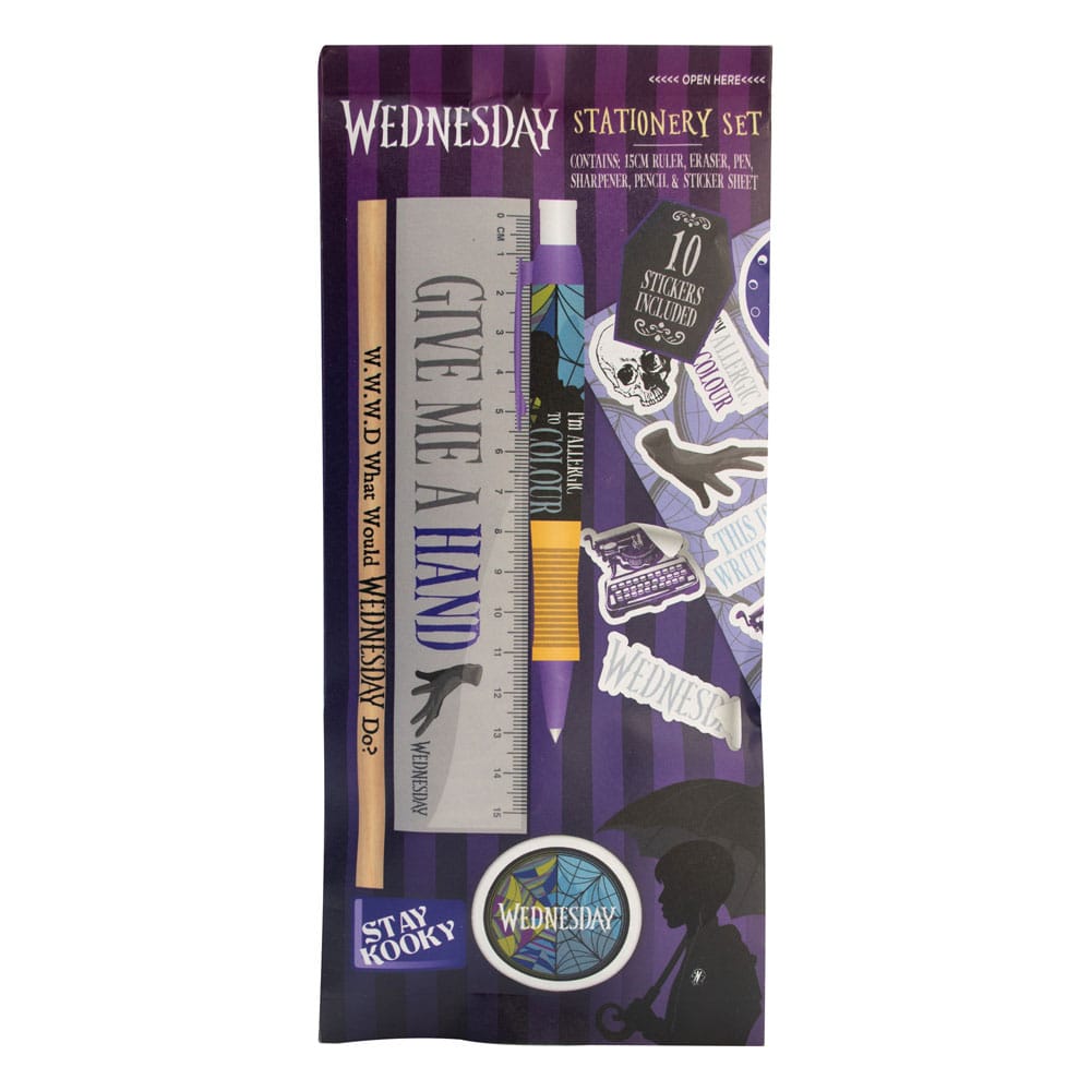[PREORDER] Wednesday Stationery Set 5-Pack