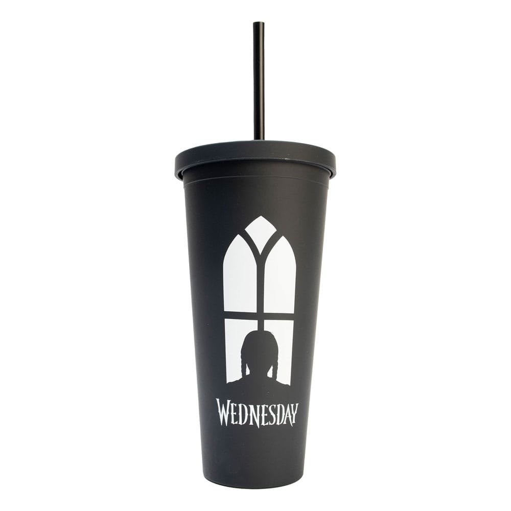 [PREORDER] Wednesday Tumbler with Straws 485 ml
