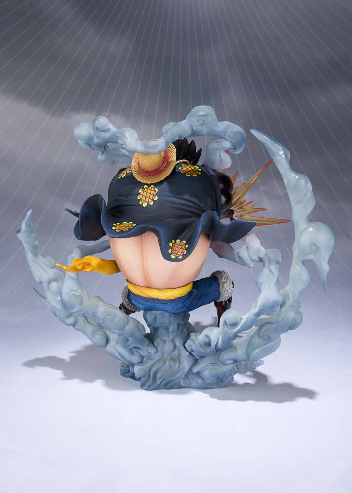 [PREORDINE] Statua One Piece FiguartsZERO Monkey D. Luffy Gear 4 Leo Bazooka - Reissue - Bandai Tamashii Nations - Statue