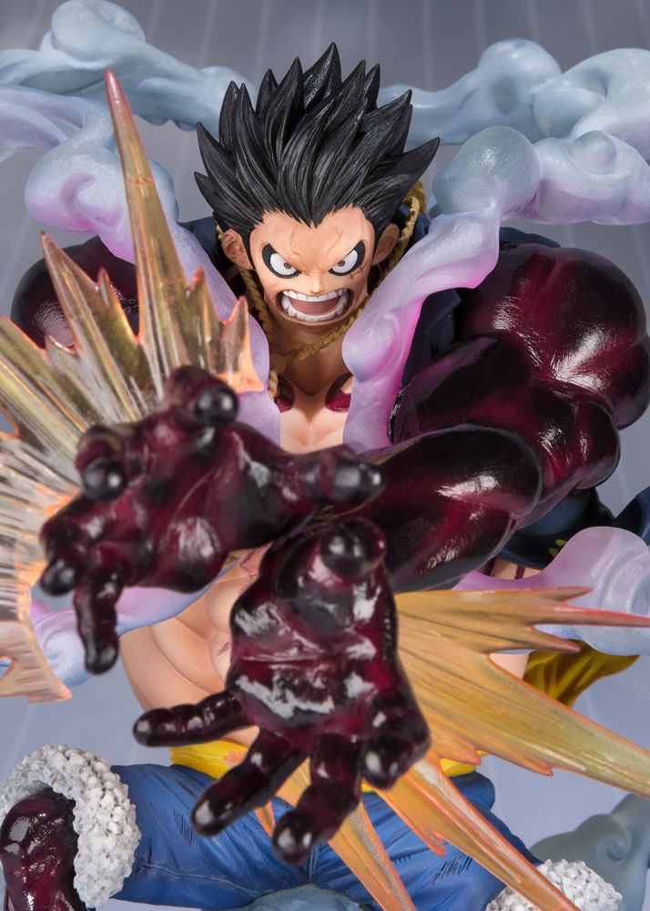 [PREORDINE] Statua One Piece FiguartsZERO Monkey D. Luffy Gear 4 Leo Bazooka - Reissue - Bandai Tamashii Nations - Statue