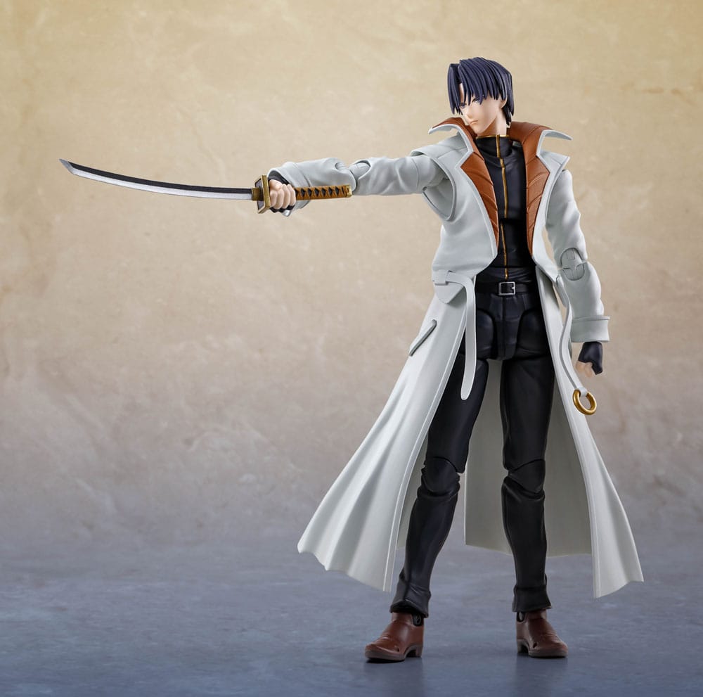 [PREORDER] Rurouni Kenshin: Meiji Swordsman Romantic Story S.H. Figuarts Action Figure Aoshi Shinomori 17 cm