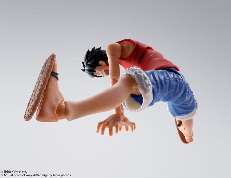 [PREORDINE] One Piece Action Figure S.H. Figuarts Monkey D. Luffy Romance Dawn 15 cm - Bandai Tamashii Nations - Action figures