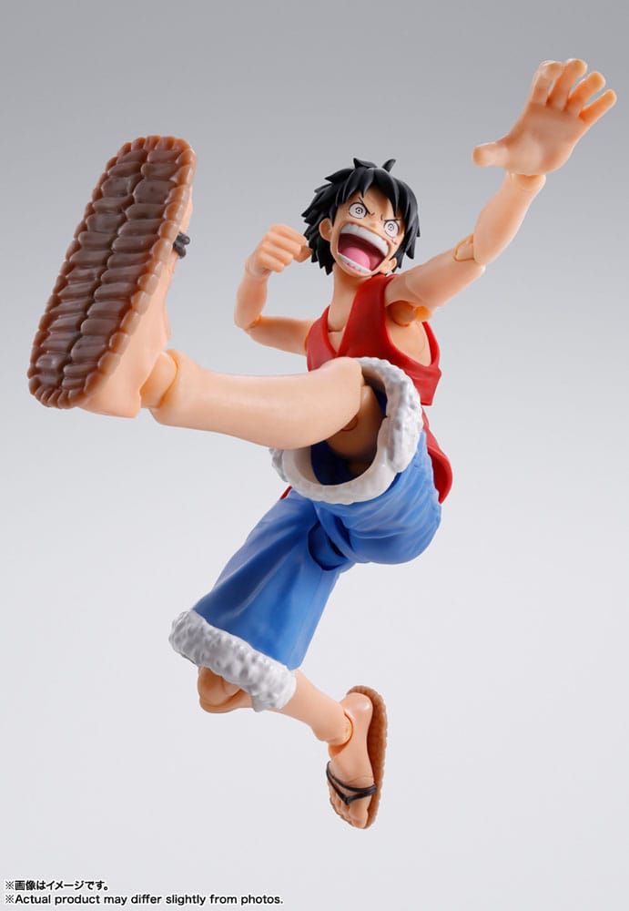 [PREORDINE] One Piece Action Figure S.H. Figuarts Monkey D. Luffy Romance Dawn 15 cm - Bandai Tamashii Nations - Action figures