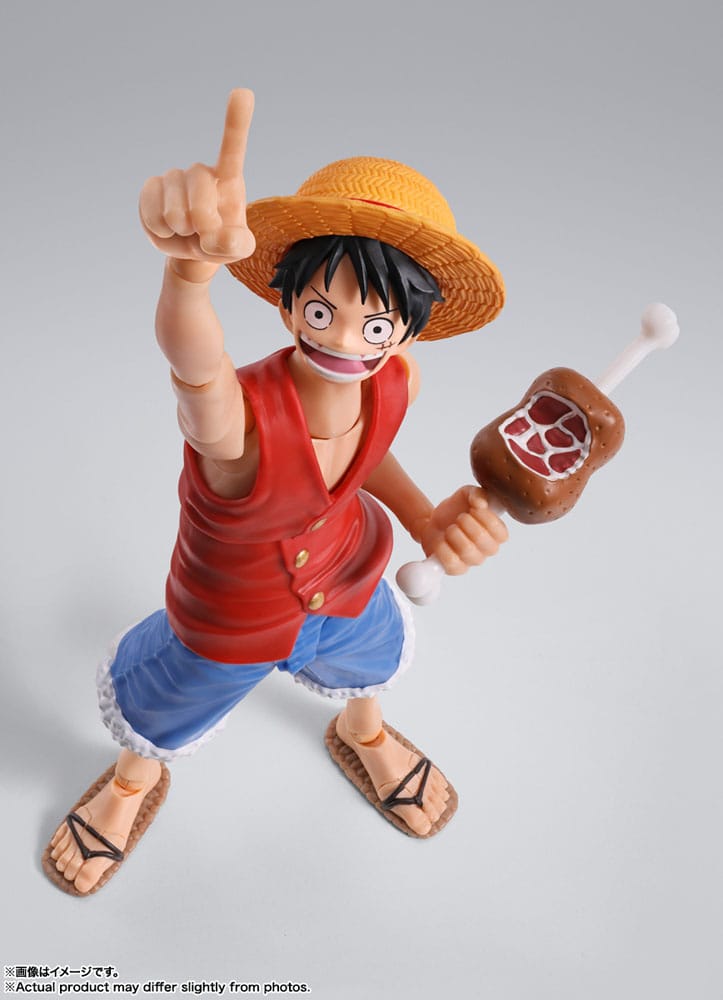 [PREORDINE] One Piece Action Figure S.H. Figuarts Monkey D. Luffy Romance Dawn 15 cm - Bandai Tamashii Nations - Action figures