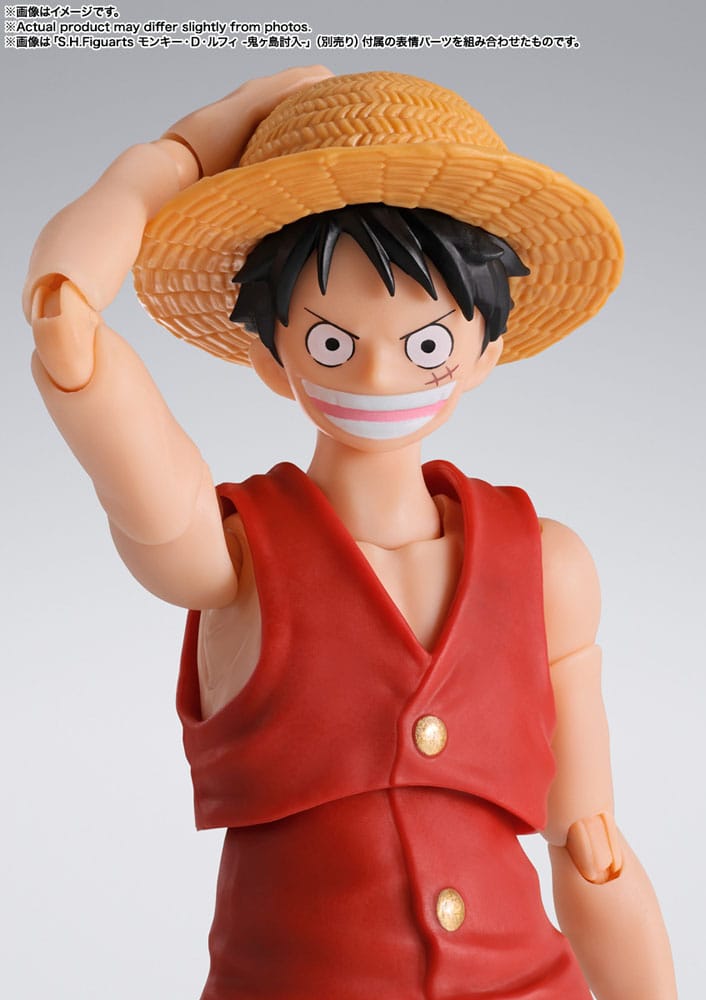 [PREORDINE] One Piece Action Figure S.H. Figuarts Monkey D. Luffy Romance Dawn 15 cm - Bandai Tamashii Nations - Action figures