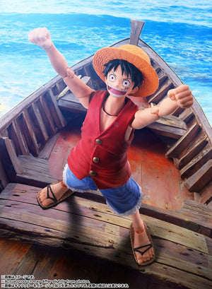 [PREORDINE] One Piece Action Figure S.H. Figuarts Monkey D. Luffy Romance Dawn 15 cm - Bandai Tamashii Nations - Action figures