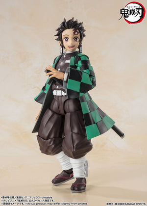 [PREORDINE] Demon Slayer: Kimetsu no Yaiba Action Figure Tanjiro Kamado S.H. Figuarts 14 cm - Bandai Tamashii Nations - Action figures