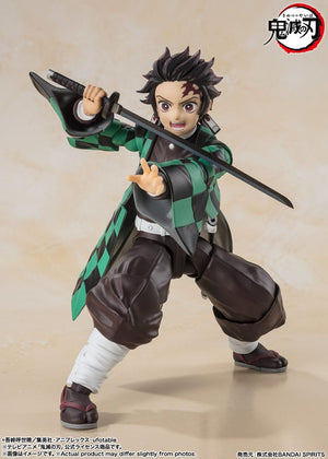 [PREORDINE] Demon Slayer: Kimetsu no Yaiba Action Figure Tanjiro Kamado S.H. Figuarts 14 cm - Bandai Tamashii Nations - Action figures