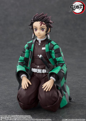 [PREORDINE] Demon Slayer: Kimetsu no Yaiba Action Figure Tanjiro Kamado S.H. Figuarts 14 cm - Bandai Tamashii Nations - Action figures