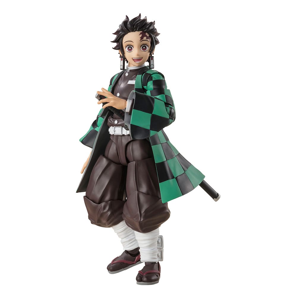 [PREORDINE] Demon Slayer: Kimetsu no Yaiba Action Figure Tanjiro Kamado S.H. Figuarts 14 cm - Bandai Tamashii Nations - Action figures
