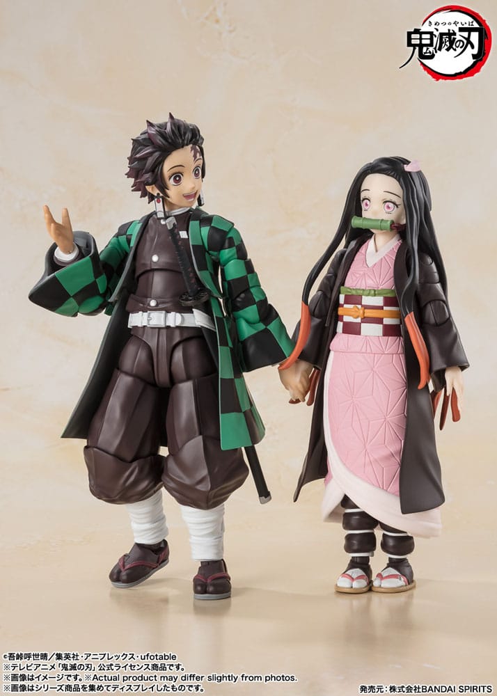 [PREORDINE] Demon Slayer: Kimetsu no Yaiba Action Figure Tanjiro Kamado S.H. Figuarts 14 cm - Bandai Tamashii Nations - Action figures