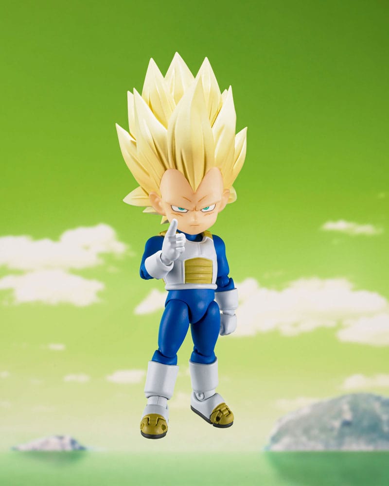 [PREORDER] DRAGON BALL DAIMA - Super Saiyan 3 Mini Vegeta -Fig. S.H. Figuarts 8cm