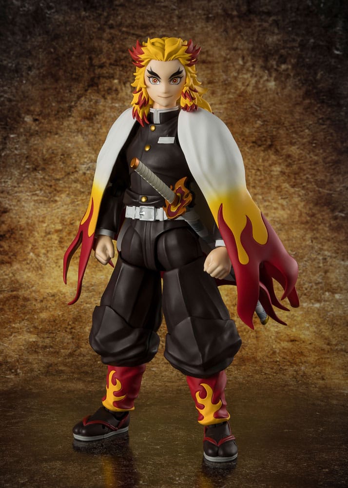 DEMON SLAYER - Kyojuro Rengoku - Figure S.H. Figuarts 15cm