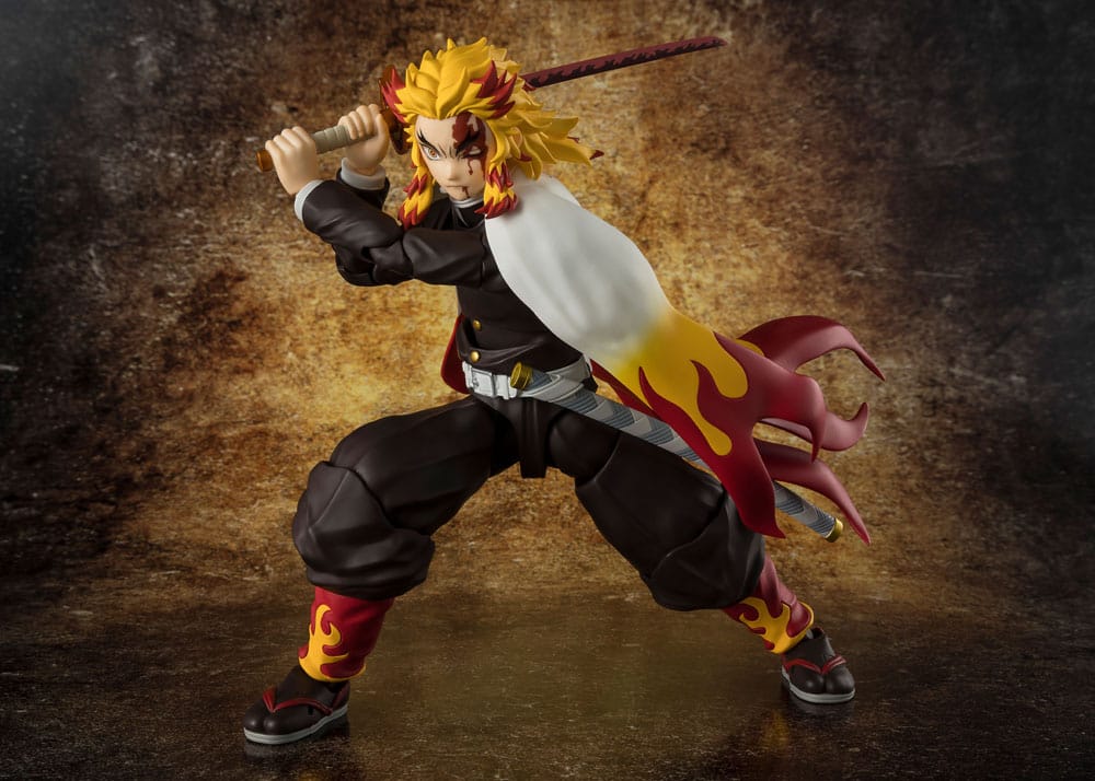 DEMON SLAYER - Kyojuro Rengoku - Figure S.H. Figuarts 15cm
