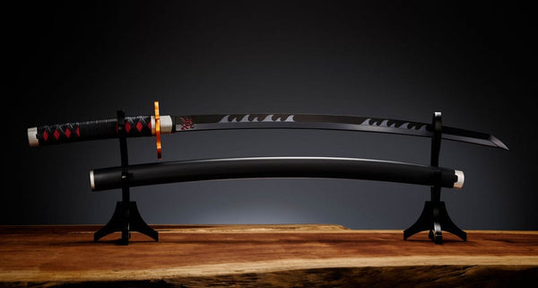 [PREORDINE] Demon Slayer: Replica 1/1 Spada Nichirin di Tanjiro Kamado - Versione Guardia di Rengoku - Bandai Tamashii Nations - Replice: 1/1