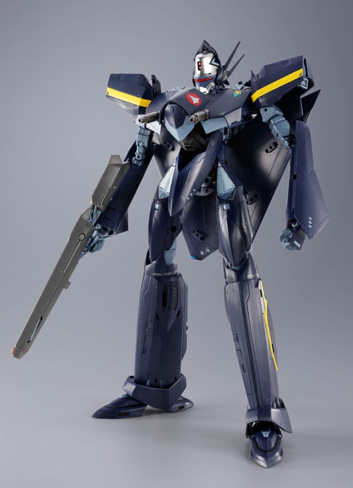 [PREORDINE] Macross 7 DX Chogokin Action Figure VF-17S Nightmare Stealthvalkyrie (Gamlin Kizaki) 25 cm - Bandai Tamashii Nations - Action figures