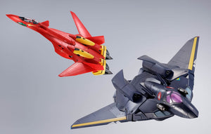 [PREORDINE] Macross 7 DX Chogokin Action Figure VF-17S Nightmare Stealthvalkyrie (Gamlin Kizaki) 25 cm - Bandai Tamashii Nations - Action figures