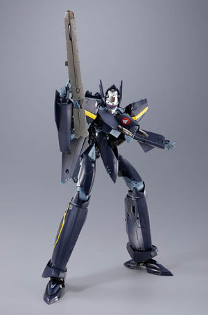 [PREORDINE] Macross 7 DX Chogokin Action Figure VF-17S Nightmare Stealthvalkyrie (Gamlin Kizaki) 25 cm - Bandai Tamashii Nations - Action figures