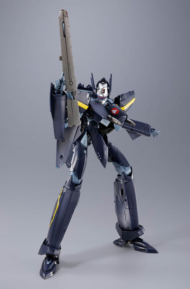 [PREORDINE] Macross 7 DX Chogokin Action Figure VF-17S Nightmare Stealthvalkyrie (Gamlin Kizaki) 25 cm - Bandai Tamashii Nations - Action figures