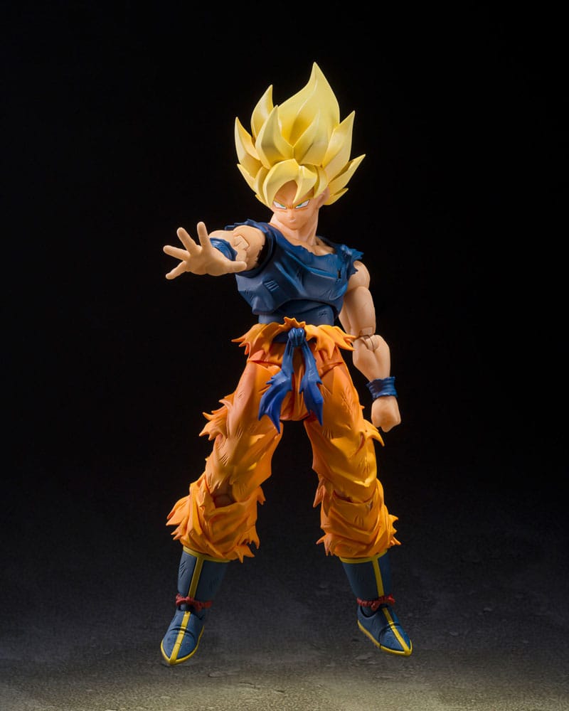 [PREORDINE] Dragon Ball Z Action Figure S.H.Figuarts Super Saiyan Son Goku (Fighter of Rage) 14 cm - Bandai Tamashii Nations - Action figures