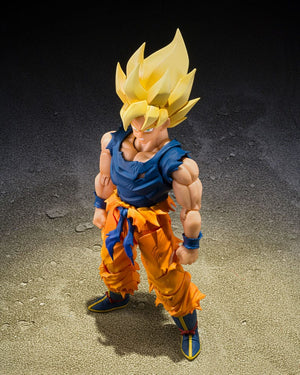 [PREORDINE] Dragon Ball Z Action Figure S.H.Figuarts Super Saiyan Son Goku (Fighter of Rage) 14 cm - Bandai Tamashii Nations - Action figures